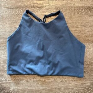 Girlfriend Collective Blue Sports Bra